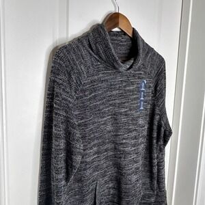 Gap Women's Marled Cowl Neck Long Sleeve Sweater Top‎ Gray Size L NWT